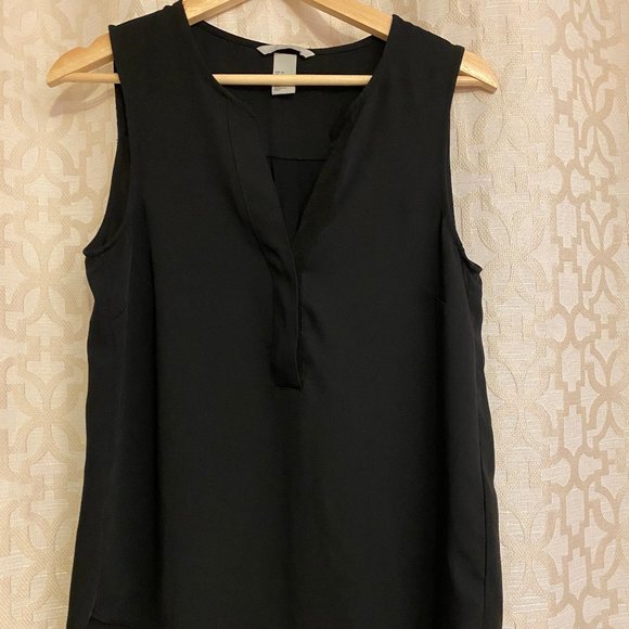 H&M Tops - H&M Sleeveless Blouse Black Medium size